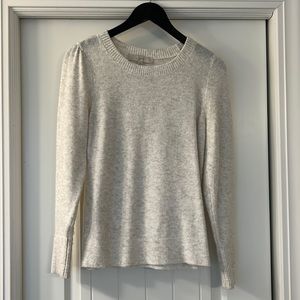 Ivory marveled sweater